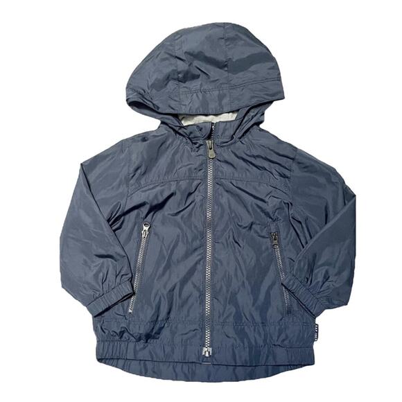 Gap Lined Windbreaker Jacket With Hood 18-24m - Picture 1 of 6